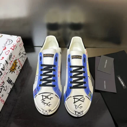 Dolce & Gabbana Portofino Lace-Up Sneakers
