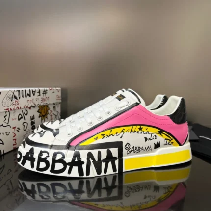 Dolce & Gabbana Portofino Lace-Up Sneakers