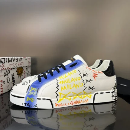 Dolce & Gabbana Portofino Lace-Up Sneakers