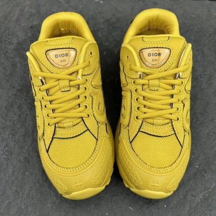 Dior And Stone Island B30 Sneaker Yellow