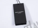 Saint Laurent Short-Sleeved T-shirt White Rmwyslts4